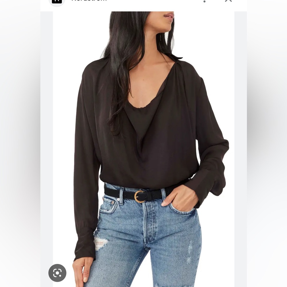 Free People Shine Bright Cowl Neck